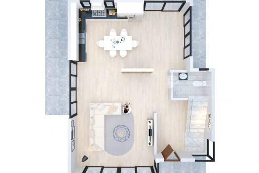 Ешилтепе Вилла с 4 спальнями для продажи