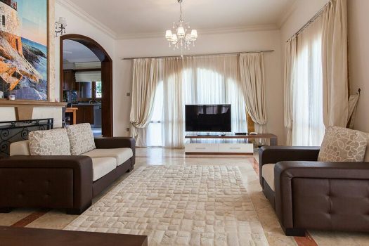 3 + 1 Вилла с бассейном на продажу в Алсанджаке