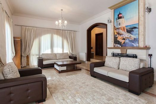 3 + 1 Вилла с бассейном на продажу в Алсанджаке