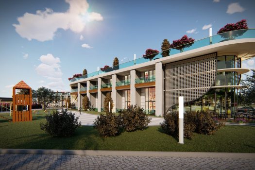 Кирения Лапта новый проект на берегу моря 1+1 апартаменты