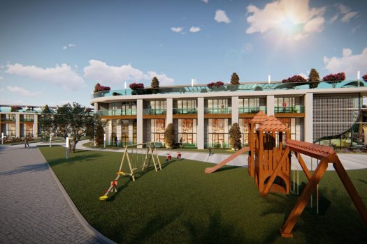 Кирения Лапта новый проект на берегу моря 1+1 апартаменты