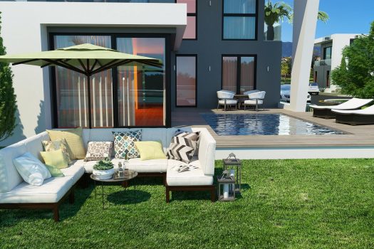 3+1 вилла на продажу в Алсанджаке, Кирения, Кипр