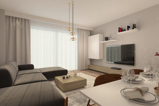 Продается 3-комнатная квартира в Алсанджаке / Кирения