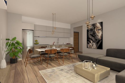 Продается 3-комнатная квартира в Алсанджаке / Кирения