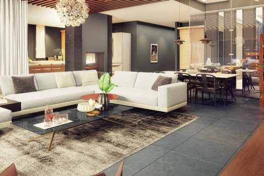 Вилла 4 + 1 на продажу в Чаталкей Кирения с очень большим садом и бассейном