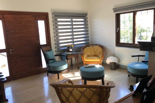 Вилла 4 + 1 на продажу в Озанкой. Вид на море и горы.